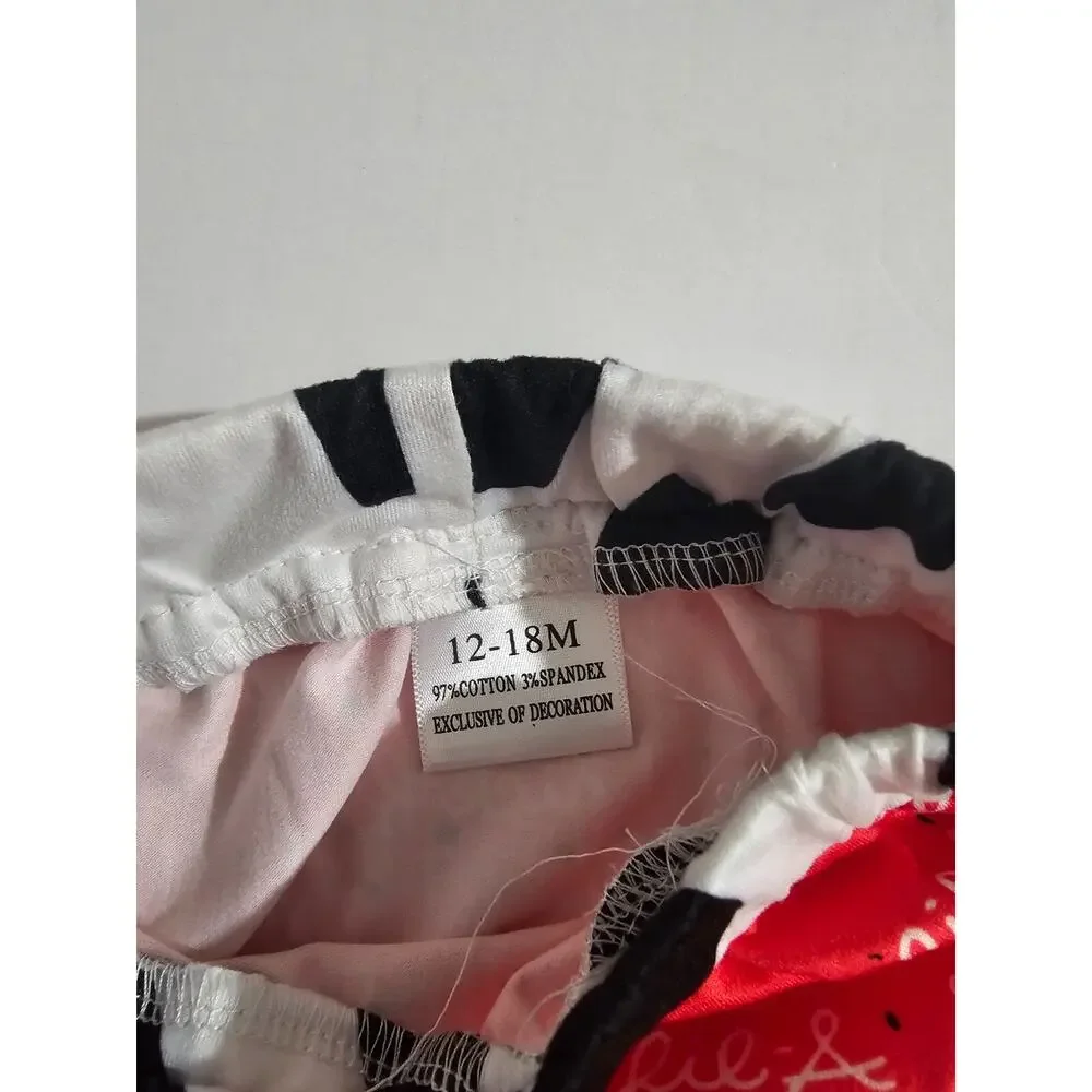 Thick-fil-a Cow Print Baby Diaper Cover Sz 12-18M , Novelty Chick fil a Inspired